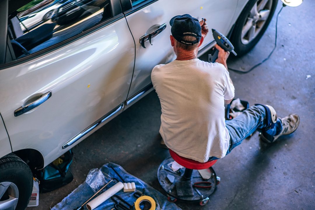 Some Dents Being Removed